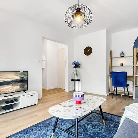 Apartmán Homey Santorin - Proche Centre - Balcon Prive - Wifi Gratuit Ambilly