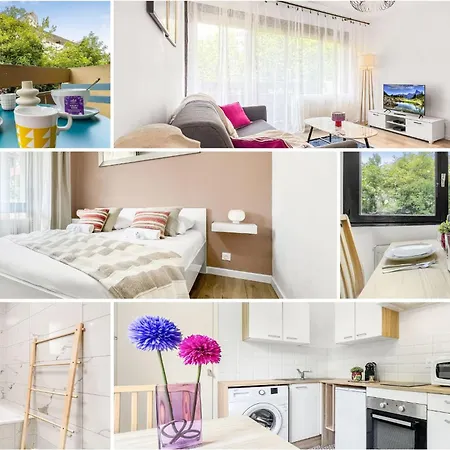Apartmán Homey Santorin - Proche Centre - Balcon Prive - Wifi Gratuit